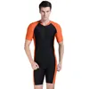 SBART AntiUV Lycra Short Sleeve Wetsuit Men Women Surfing One Pieces Triathlon Wet Suit for Swimming Sucba Diving Skin Swimsuit E9124769