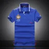 2022 Poloshirt Solid Polo Shirt Men Luxury Polo Shirts長袖メンズ基本トップコットンポーロスBrand Designer Homme MP002