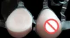 Formas de mama de silicone para homensStrap-On Full Silicone Forma de Mama Falso Boobs Enhancer 800g / Par Frete grátis, 2014 NOVA presente