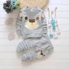 Infant Kleidung Herbst Winter Baby Jungen Kleidung Langarm Hosen 2 stücke Kinder Outfits Anzug Für Baby-Sets Neugeborene Kleidung