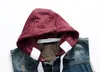 Koreanska Slim Denim Vests Hoodies Mens Denim Jackor Ärmlös Outwear Coats Hip Hop Wistcats Gratis frakt 2018 M L XL XXL XXXL