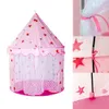 Portátil ao ar livre brinquedos para crianças Princesa Castelo tendas tenda Dobrável Casa para o Jogo do Miúdo Jogo de Natal Presente de Natal Preço de Venda de Ordem Navio Livre