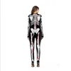 Halloween skelet kostuum mannen en dames sexy cosplay kostuum enge kostuum body suit halloween cosplay jumpsuit