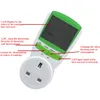 Freeshipping Smart Voltage Electric Current Test LCD Energy Meter Power Meeting Socket Plug voor Appliances Power