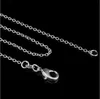 925 collana in argento sterling ROLO Quota o Citatore Collane Gioielli 1MM 16039039 24039039 925 CHAI365046569.