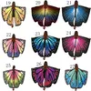 Multi-style 135*168cm Robes big girls cloak Bohemia Printed Beach Towels cartoon Butterfly Design Beach Shawl Yoga Mat 31 colors cape C4058