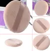 5PCS Women Facial Face Body Beauty Flawless Smooth Cosmetic Foundation Powder Puff Makeup Sponge Puff Size: 8cm*2cm