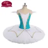 Vuxen Grön Professionell Ballett Tutu Kostymer Kvinnor Remonda Performance Stage Wear Girls Ballet Kjol Apperal