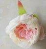 Dia 10 CM tissu artificiel soie pivoine fleur tête pour mariage décoration arc fleurs Arrangement bricolage matériel fournitures