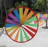 8 قطع الملونة الرياح سبينر whirrosigig pinwheيل مانعة لتسرب الماء حديقة الحديقة ساحة العرس ألعاب متجر الديكور