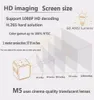 M5 Mini Projector Android Dual Band WiFi Ondersteuning Draadloze synchronisatiescherm Bluetooth 1080P Home Cinema batterij Proteector