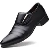 비즈니스 신발 남자 우아한 망 드레스 부츠 망 검은 신발 공식적인 정장 신발 coiffeur sapatos sociais masculino scarpe eleganti uomo bona