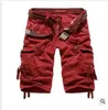 Armée Camouflage 3/4 Cargo Shorts Pantalon Motif Pantalon Capri Bermudas 1801ZYAA1542