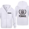 Zipper Bluzy Klub Penaarol Urugwaj Manyas Mens Hoodie Fleece Kurtka Z Długim Rękawem Kurtka Bluza Płaszcz Dres S-3XL