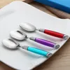 10 set di borse ecologiche borse da picnic colorate posate in acciaio inossidabile tre set di manici per bestiame set regalo portatile