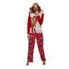 2018 Newest Family Matching Christmas Pajamas Set Women Men Baby Kids Sleepwear Nightwear Casual TShirt Pants6103276