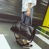New Arrival Fashion PU Leather Travel Bag Men Women Large Capacity Handbags Large Shoulder Bags Male Big Duffel Bag Unisex Bolsa