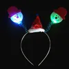 Banda da cabeça emissora de luz eletroplatada Christmas Headbuckle Children's Luminous Toys Stand Hot Source Christmas Antlers
