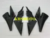 Injektionsform Motorcykel Fairing Kit för Kawasaki Ninja ZX10R 04 05 ZX 10R 2004 2005 ABS Alla Gloss Black Fairings Set + Presenter KM14