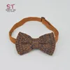 2017 Fashion Knitted Bow Ties For Men Threads Cotton Butterfly Two-tone Solid Color Bowtie Knit Woven Female Women Neckware Gift