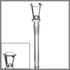 Acessórios para fumar Design humanizado de vidro do downstem com tigela 14mm macho tigela-free stem difuso cortes por atacado