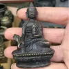 6スタイルの選択中国の青銅色の手仕事彫りちゃんチベットグリーンタラ女神グアン陰仏像高さ78mm