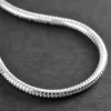 Free shipping! Wholesale 50pcs 1.5mm 18inch sterling silver plated snake chain