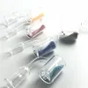 25 mm xl kwarc termochromowy banger wiadra paznokcie rurki wodne z kolorowymi zmieniającymi kolor kwarcowe banger paznokcie do szklanej rurki wodnej