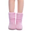 FRALOSHA Dropshipping & Wholesale Women Plush Home shoe Coral Fleece Indoor Floor Sock Winter Foot Warmer Soft bottom slippers