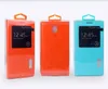 100 pcs de varejo caixa de embalagem personalizada clara para o caso do iphone caixa de plástico transparente em branco para iphone samsung capa de couro para samsung s4
