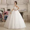 Personalize grávida com vestidos de casamento de cristal 2018 moda vestido de bola elegante grande arco vestido de casamento vestido