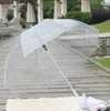 bruiloft transparante paraplu