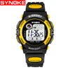 SYNOKE LED Digital Kinderuhr Kinderuhren Mädchen Jungen Uhr Kind Sport Armbanduhr Digitaluhr für Mädchen Jungen Überraschungsgeschenk25249w