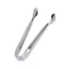 Pinza a morsetto in acciaio inossidabile per alimenti, frutta, torta, zucchero, ghiaccio, caffè, buffet, cucina, barbecue, strumenti