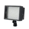 Freeshipping Professional 160 LED Studio Video Light Éclairage de prise de vue pour Canon NIKON SONY Caméscope vidéo DV Lampe Caméra 12W 1280LM