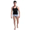 Shapers de corpo masculino shaper emagrecimento undershirt coletes de compressão queimador de gordura camisa cintura volta apoio barriga espartilho272z