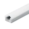 LED Bar Işık 50cm DC 12V Alüminyum Profil ve PC Kapaklı Sert şerit SMD 7020 led led boru 36leds