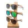 Bobo Bird AG007 Wood Sunglasses手作りの自然木製偏光サングラス創造的な木製ギフトボックス付き新しいアイウェア
