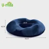 U-miss Memory Foam Round Cervical Vertebra Orthopedic Cute Neck Soft Traction Travel Body For Massager Slow Rebound Pillow