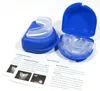 Stoppa snarkningslösning Anti Snore Soft Silicone Munstycke Bra högkvalitativ natt Sleeping Apnee Guard Bruxism Bricka