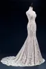 Saoedi -Arabai Lace Mermaid Formele feestjurken Sweetheart Sexy Long Prom Jurns Side Prachtige pailletten Vestido de novia 2023