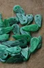 Vente en gros - Pendentif feuille de dragon vert sec éparpillé matériel de jade naturel Bracelet pendentif accessoires oreille