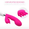 Vibromasseur clitoridien à double Vibration en silicone médical, jouets sexuels pour femmes, gode vibrateur pour Woman268B