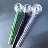 7 Colors Handcraft Pyrex Glass Oil Burner Pipe Mini Smoking Hand Pipes