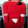 Auto Car Blanket cloth Seat Back Multi-Pockets Storage Bag Organizer Holder Accessory Black