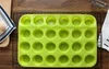 Mini Muffin Cup 24 Cavity Silicone Soap Cookies Cupcake Bakeware Pan Tray Mold Home Diy Cake Mold XB1