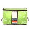 storage bags for wardrobe Non-woven Portable Clothes Folding Closet Pillow Quilt Blanket Bedding Organizer a803 29