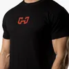 Nya Märke Män Gym Kör T-shirts Högkvalitativ kompression Kortärmad Man Bodybuilding Kläder Training Tights Sport Shirt Jogging