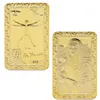 Free Shipping 5pcs/lot ,Da Vinci Mona Lisa Gold Plated Commemorative Coins Collection Souvenir Art Bar