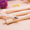 5pcslot 07mm Novelty Pen Bone Shape Unique Design Ballpoint Pen Kids Student School Stationery Office Writing Supplies7164546